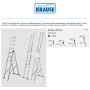 Universaalredel Krause Corda 3 x 7 astet