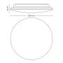 Plafoon Philips Moire CL200 10 W