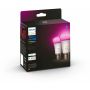 LED-nutilamp Philips Hue White and color 6,5 W E27, 2 tk