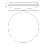LED-plafoon Philips Moire CL200 6 W