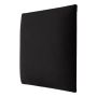 Polsterdatud seinapaneel Fllow Velvet 100 must 30 x 30 cm