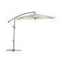 Päikesevari SunFun Toscana Ø 300 cm Looduslik valge