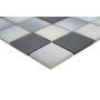 Mosaiik Quadrat Mix hall 30,6 x 30,6 cm