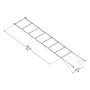 Terrassikatuse päikesevari Solid Elements valge 3 x 3,05 m