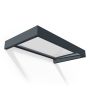 Varikatus Canopia Sofia läbipaistev/tumehall 1600 mm