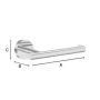 WC-paberihoidja Smedbo Home HB3411 mattmust