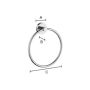 Rätikurõngas Smedbo Home HB344 mattmust