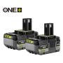 Aku komplekt Ryobi ONE+ 18 V 2 x 5,0 Ah