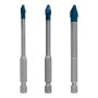 Puuride komplekt Bosch HEX-9 HardCeramic 5-8 x 90 mm 3 tk
