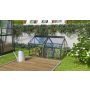 Kasvuhoone Gaia istutuskastile 120 x 80 x 72 cm, must