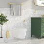 WC-paberihoidja Smedbo Home HV341 harjatud messing
