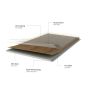 Vinüülparkett B!Design Rigid tamm Polaris 3,5 mm KL31