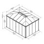 Paviljon Palram-Canopia Ledro 2,95 x 4,30 m
