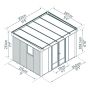 Aiamaja Palram-Canopia Copenhagen 9,7 m²