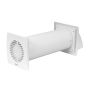 Rekuperaator seinasisene Europlast E-Extra EER  Ø 125 mm seinalülitiga