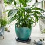Lillepoti alus 30 cm, must