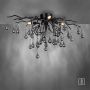Laevalgusti Paul Neuhausi Icicle Ø 60 cm must