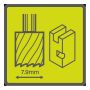 Lõikur Ryobi RAR104 silindrikujuline 7,9 mm