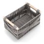 Säilituskorv Zeller 33 x 22 x 16 cm, hall