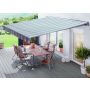 Kaugjuhitav poolkassettmarkiis SunFun hall/hall 5 x 3 m