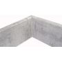 Põrandaliistu sisenurk PVC hall tamm 22 x 75 mm