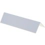 Nurgaliist Maler 60 x 60 x 2700 mm valge PVC