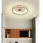 LED-plafoon Voltomat ventilaatoriga Santana Ø 50 cm