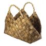 Laastukorv sangaga Weiste 43 x 20 x 35 cm, pruun