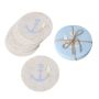 Sisustusese Boltze Hallig valik Ø 10 cm 2 x 6 tk/pakk