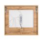 LED-peegel  Aquarodos Edda tamm 80 x 70 cm