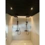 Sisustuspaneel Siparila Vire 15 x 90 x 2700 mm mattmust