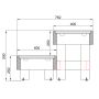 Saunapink Thermory Bench 140