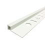 Plaadiliist Dione 8 x 2700 mm valge PVC