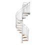Keerdtrepp Atrium Solo Vertical metall/pöök 120 cm