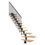 Trepp Atrium Dixi Plus Vertical lepp 70 cm Must
