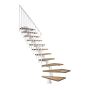 Trepp Atrium Dixi Plus Vertical tamm 70 cm