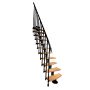 Trepp Atrium Mini Plus Vertical lepp 60 cm Must