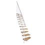 Trepp Atrium Mini Plus Vertical tamm  60 cm