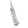 Trepp Atrium Mini Plus Vertical tamm  60 cm Hall