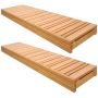 Saunalava moodulite komplekt Thermory 138 x 2100 mm