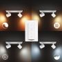 Kohtvalgusti Hue Runner 2-OS 2X4,2W 230V, valge