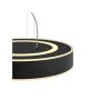 LED-rippvalgusti Philips Hue Enrave must