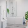 Vannisein Camargue Skärgård läbipaistev/must 80 x 150 cm