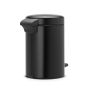 Prügikast Brabantia Newicon Matt Black 3 l
