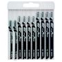 Saeterade komplekt Bosch 10 tk puidule