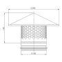 Tuulutustoru Europlast 100 mm