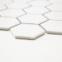 Mosaiik Hexagon valge 32,5 x 28,1 cm Matt