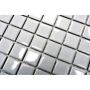 Mosaiik Square valge läikiv 30 x 30 cm