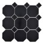 Mosaiik Octa must 30 x 30 cm