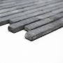 Looduskivimosaiik Brick uni Nero Marquina, hall 30,5 x 30,5 cm